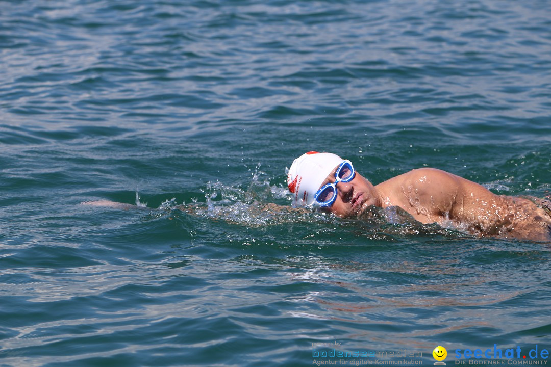 Wigald Boning durchquert den Bodensee: Friedrichshafen, 16.07.2014