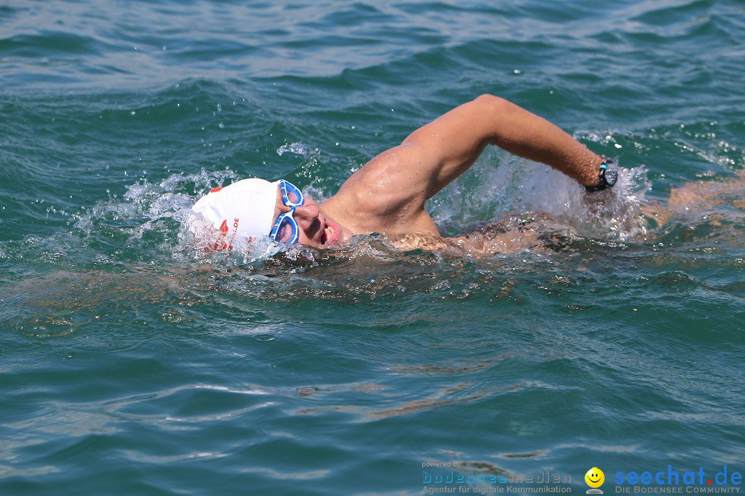 Wigald Boning durchquert den Bodensee: Friedrichshafen, 16.07.2014