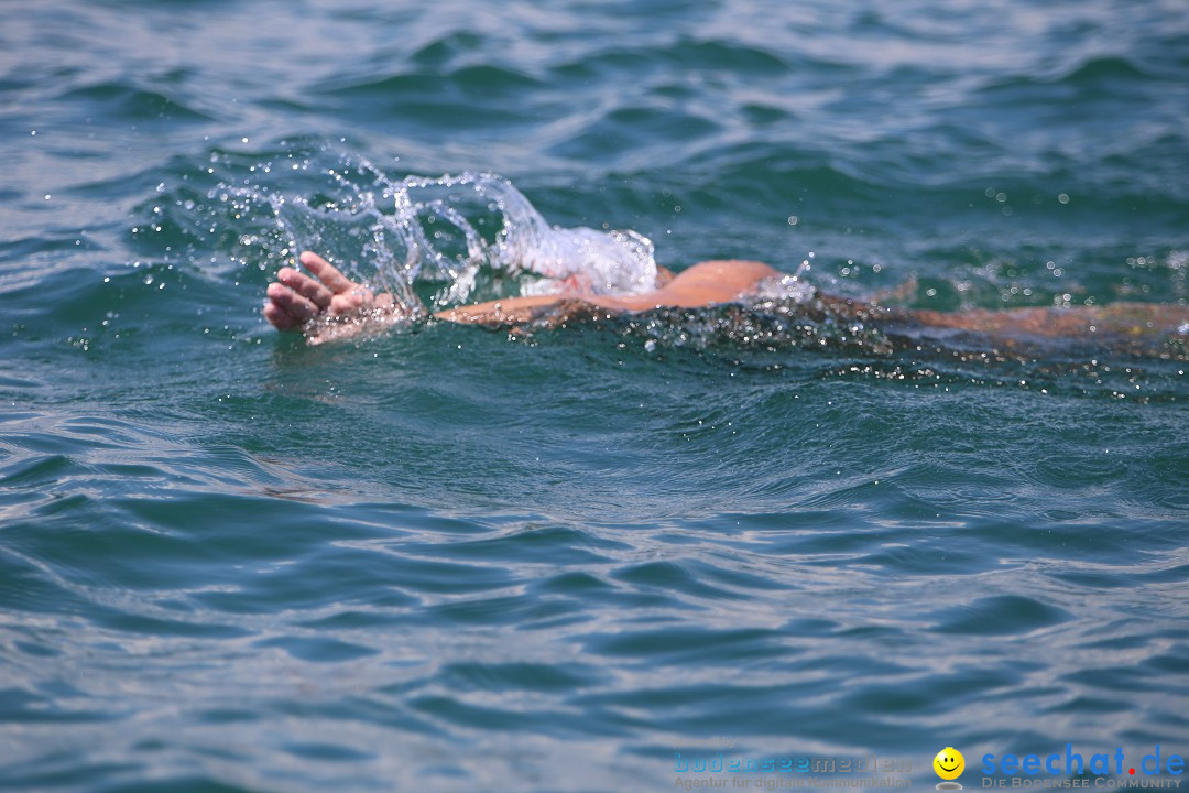 Wigald Boning durchquert den Bodensee: Friedrichshafen, 16.07.2014