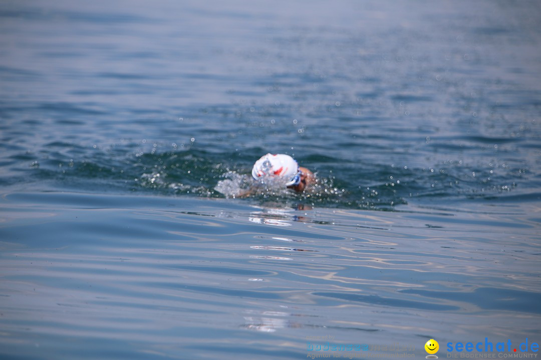 Wigald Boning durchquert den Bodensee: Friedrichshafen, 16.07.2014