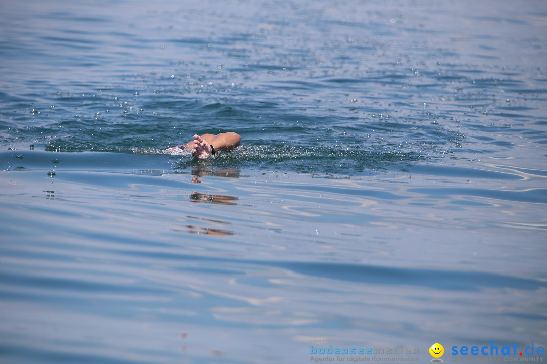 Wigald Boning durchquert den Bodensee: Friedrichshafen, 16.07.2014