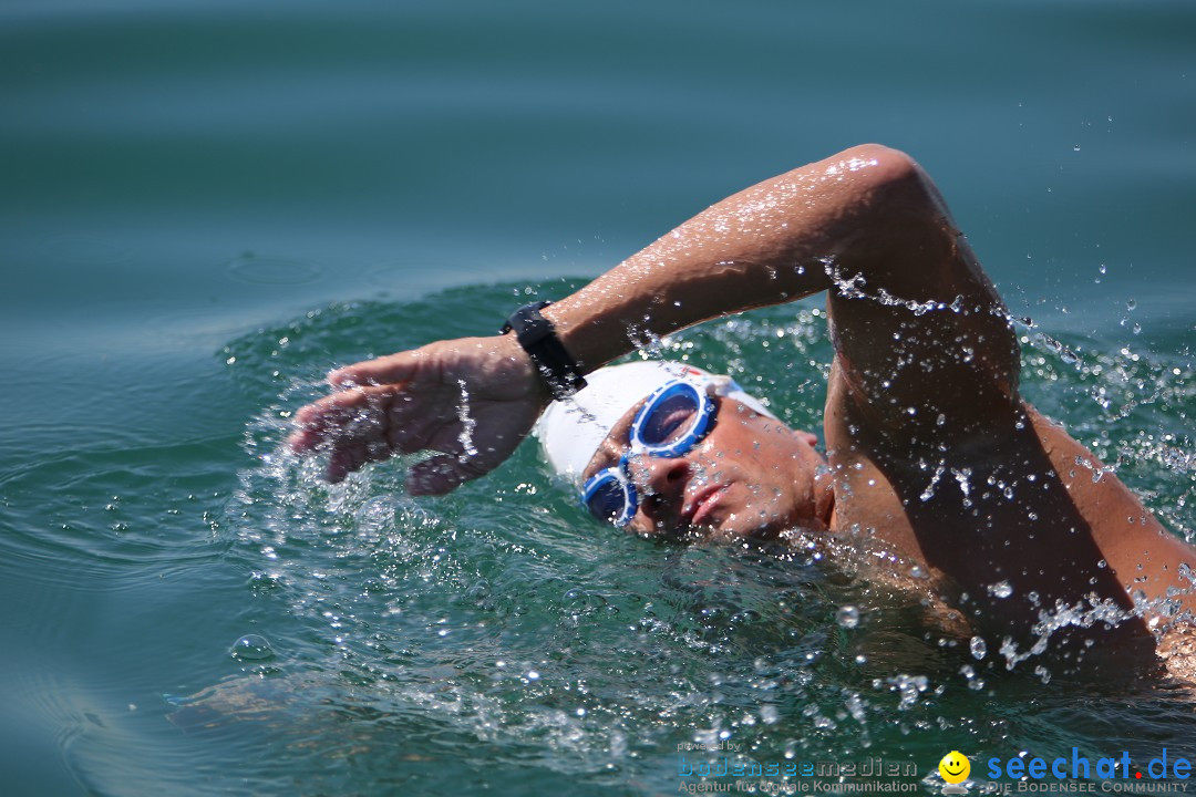 Wigald Boning durchquert den Bodensee: Friedrichshafen, 16.07.2014