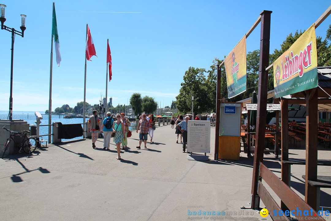 Seehasenfest: Rummel+Fest: Friedrichshafen am Bodensee, 18.07.2014