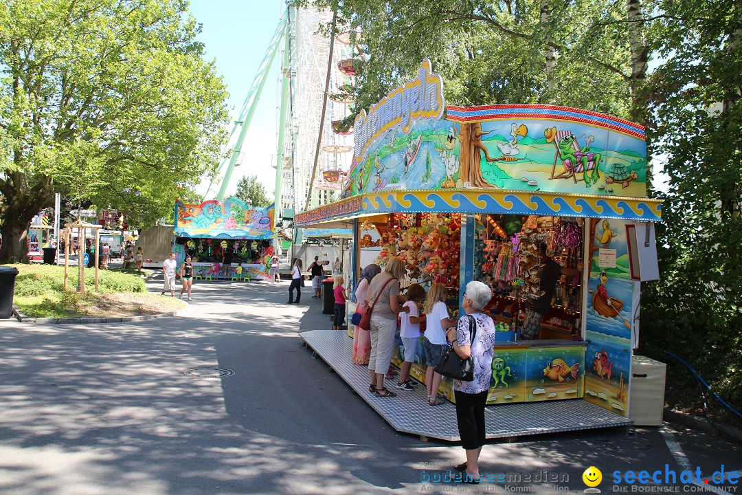 Seehasenfest: Rummel+Fest: Friedrichshafen am Bodensee, 18.07.2014