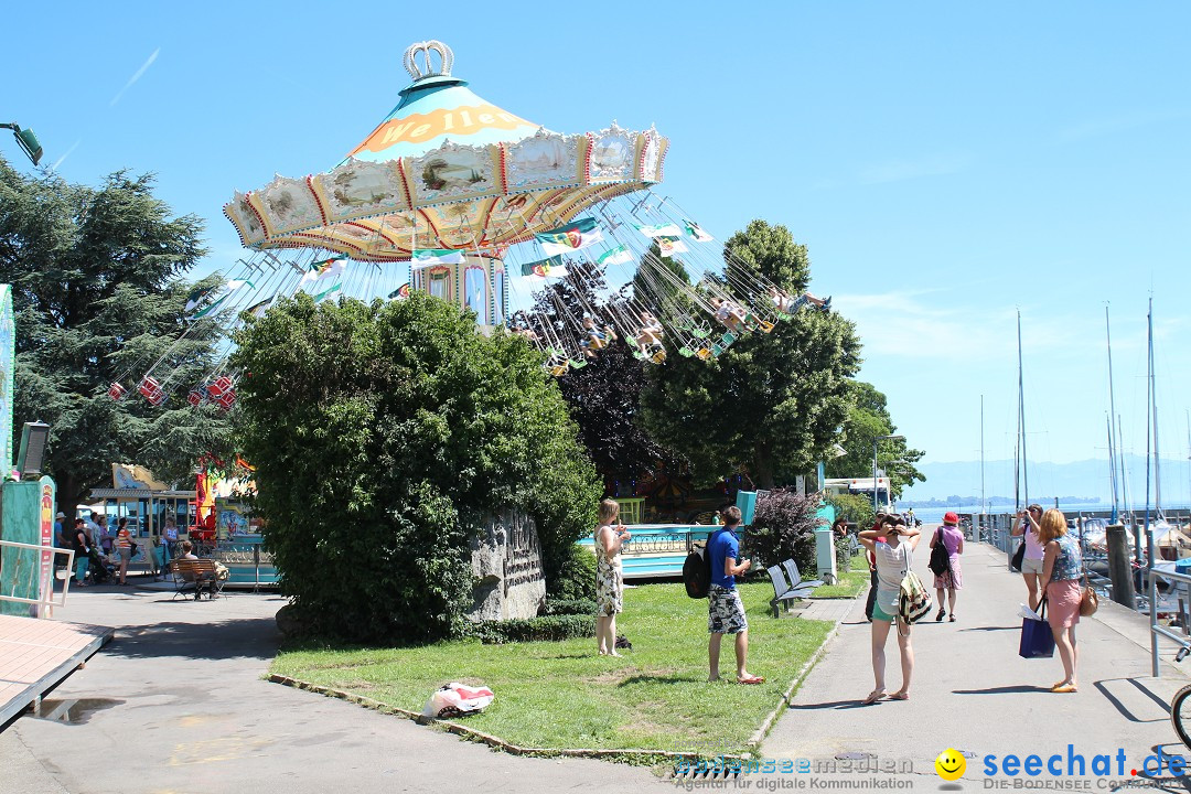 Seehasenfest: Rummel+Fest: Friedrichshafen am Bodensee, 18.07.2014