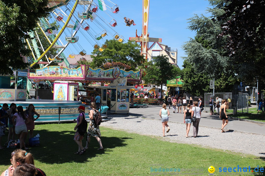 Seehasenfest: Rummel+Fest: Friedrichshafen am Bodensee, 18.07.2014