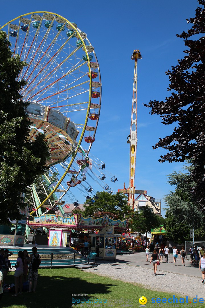 Seehasenfest: Rummel+Fest: Friedrichshafen am Bodensee, 18.07.2014