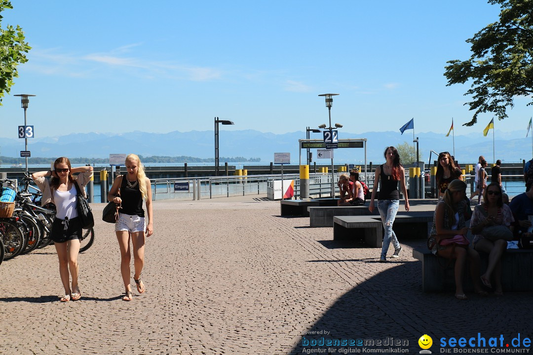 Seehasenfest: Rummel+Fest: Friedrichshafen am Bodensee, 18.07.2014