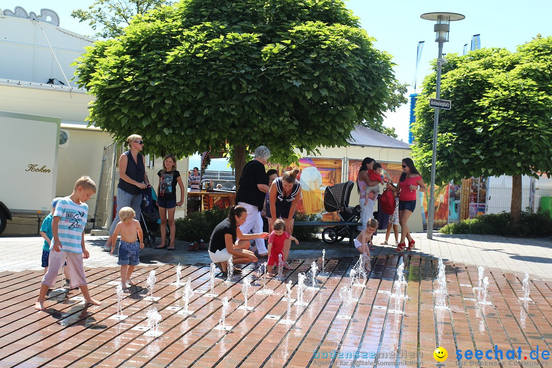 Seehasenfest: Rummel+Fest: Friedrichshafen am Bodensee, 18.07.2014