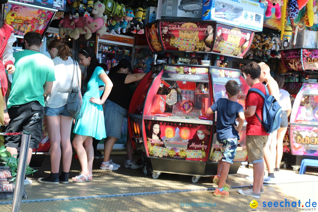 Seehasenfest: Rummel+Fest: Friedrichshafen am Bodensee, 18.07.2014