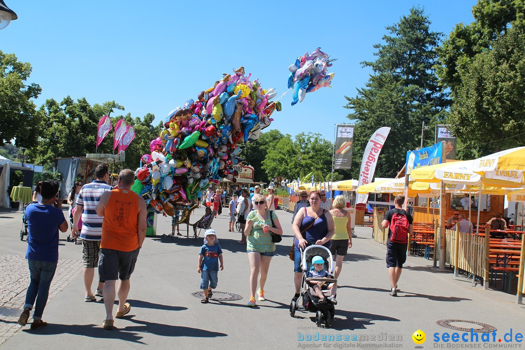 Seehasenfest: Rummel+Fest: Friedrichshafen am Bodensee, 18.07.2014