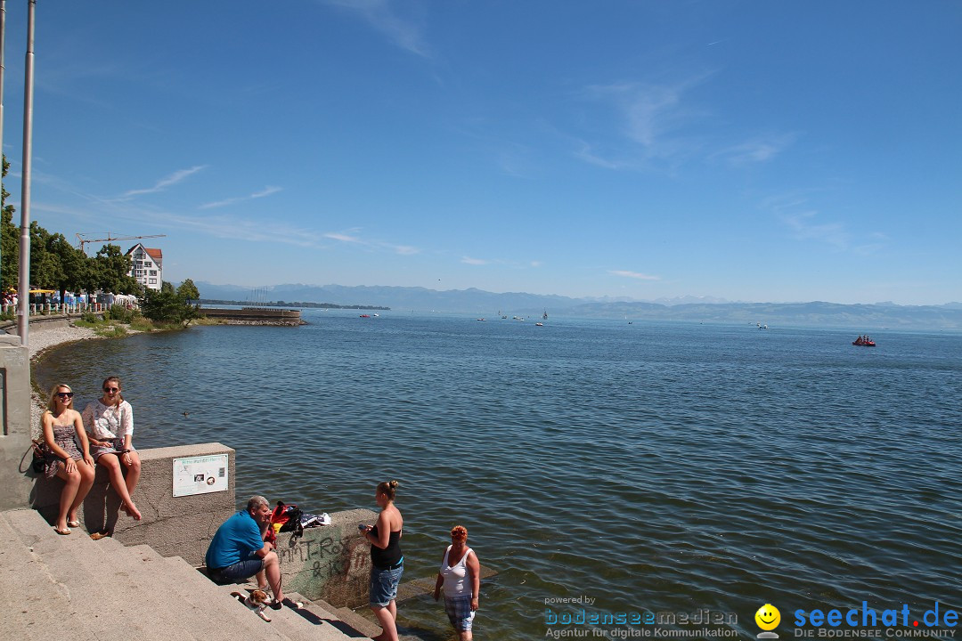 Seehasenfest: Rummel+Fest: Friedrichshafen am Bodensee, 18.07.2014