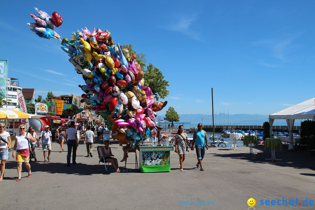 Seehasenfest: Rummel+Fest: Friedrichshafen am Bodensee, 18.07.2014