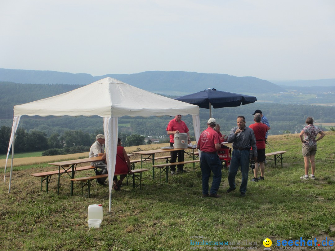 Volksmarsch 10KM und 5KM: Zizenhausen am Bodensee, 20.07.2014