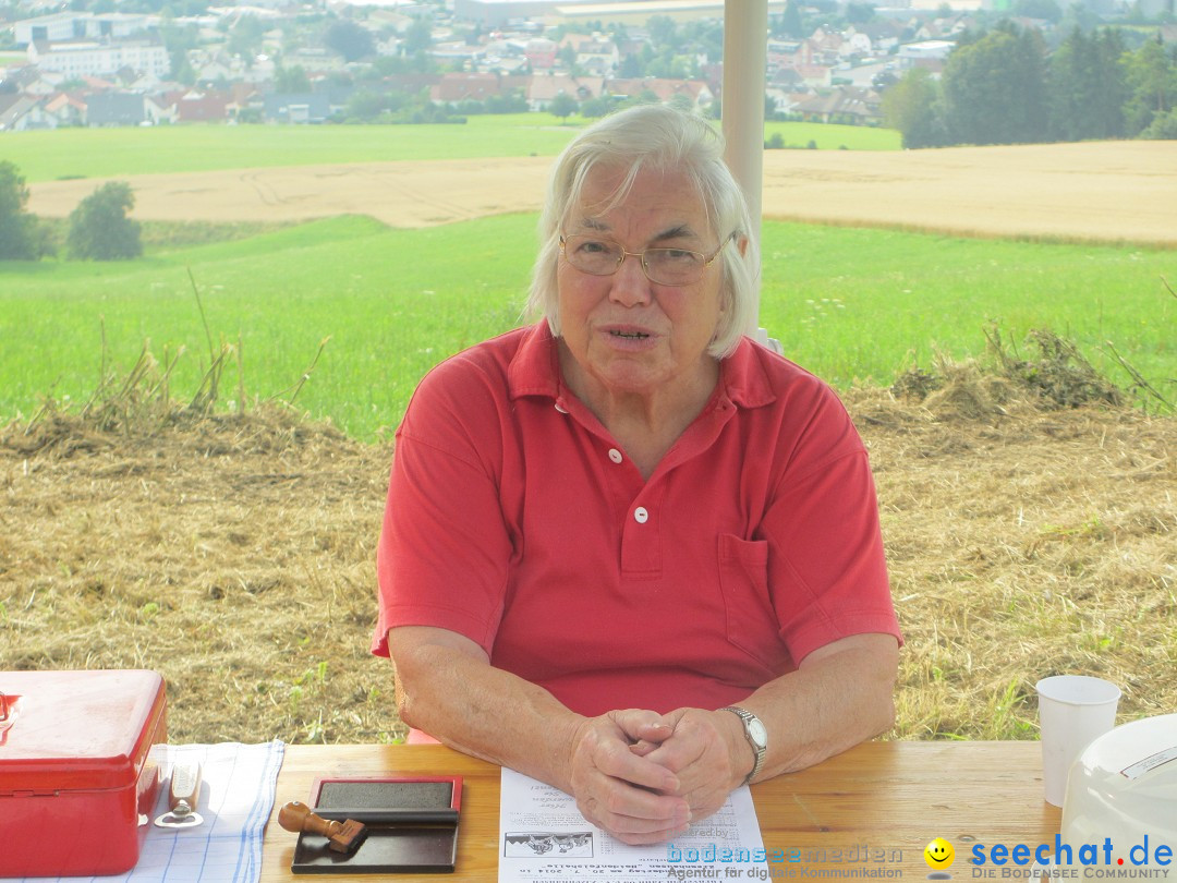 Volksmarsch 10KM und 5KM: Zizenhausen am Bodensee, 20.07.2014