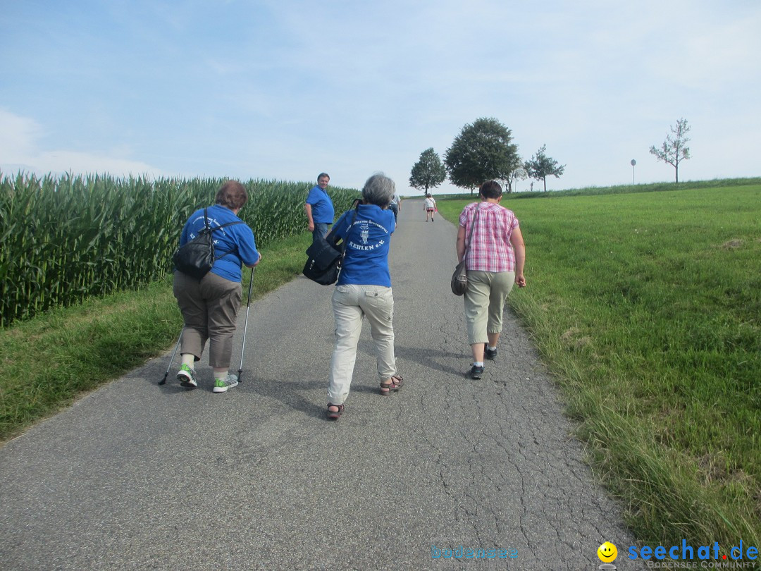 Volksmarsch 10KM und 5KM: Zizenhausen am Bodensee, 20.07.2014