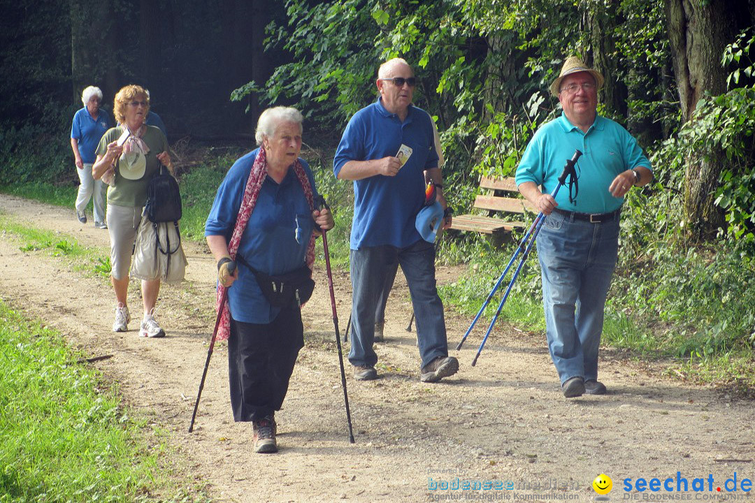 Volksmarsch 10KM und 5KM: Zizenhausen am Bodensee, 20.07.2014