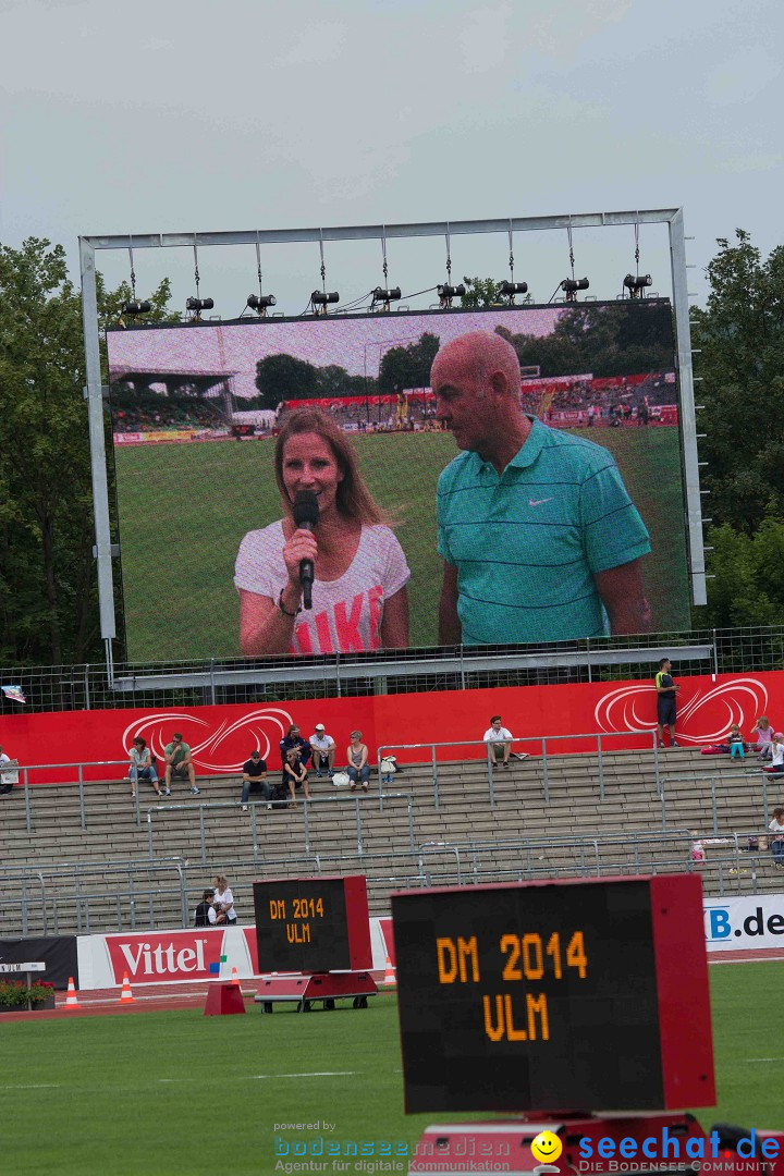 Deutsche Leichtathletik-Meisterschaften 2014: Ulm an der Donau, 27.07.2014