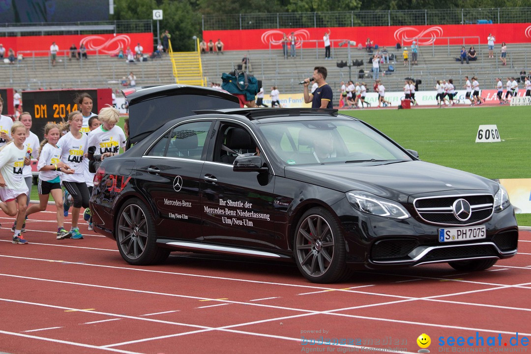 Deutsche Leichtathletik-Meisterschaften 2014: Ulm an der Donau, 27.07.2014