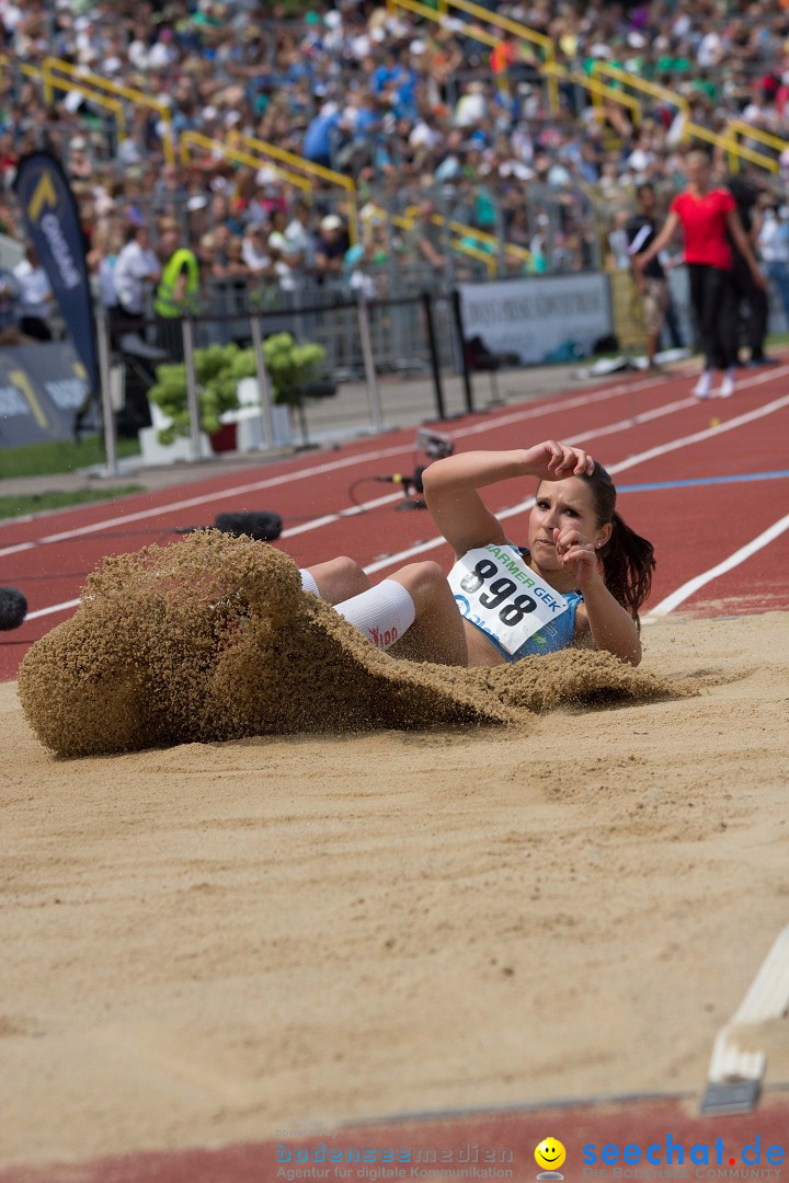 Deutsche Leichtathletik-Meisterschaften 2014: Ulm an der Donau, 27.07.2014