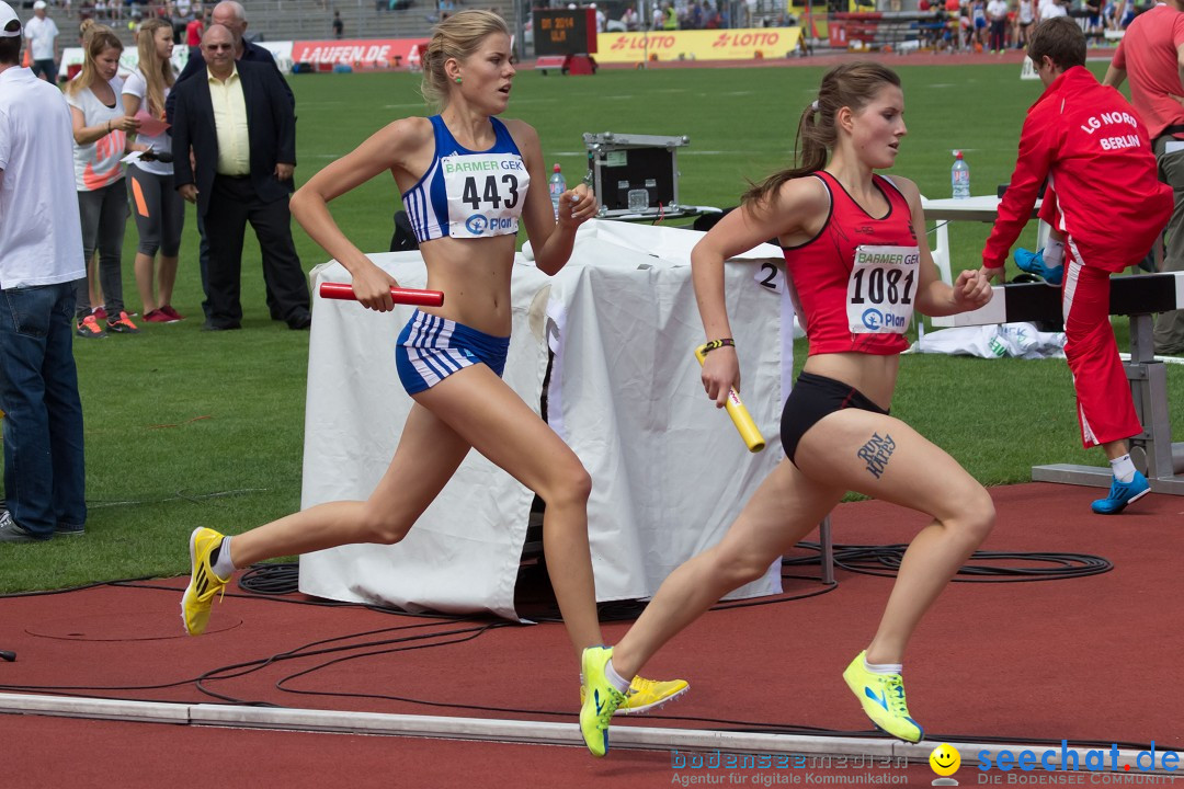 Deutsche Leichtathletik-Meisterschaften 2014: Ulm an der Donau, 27.07.2014