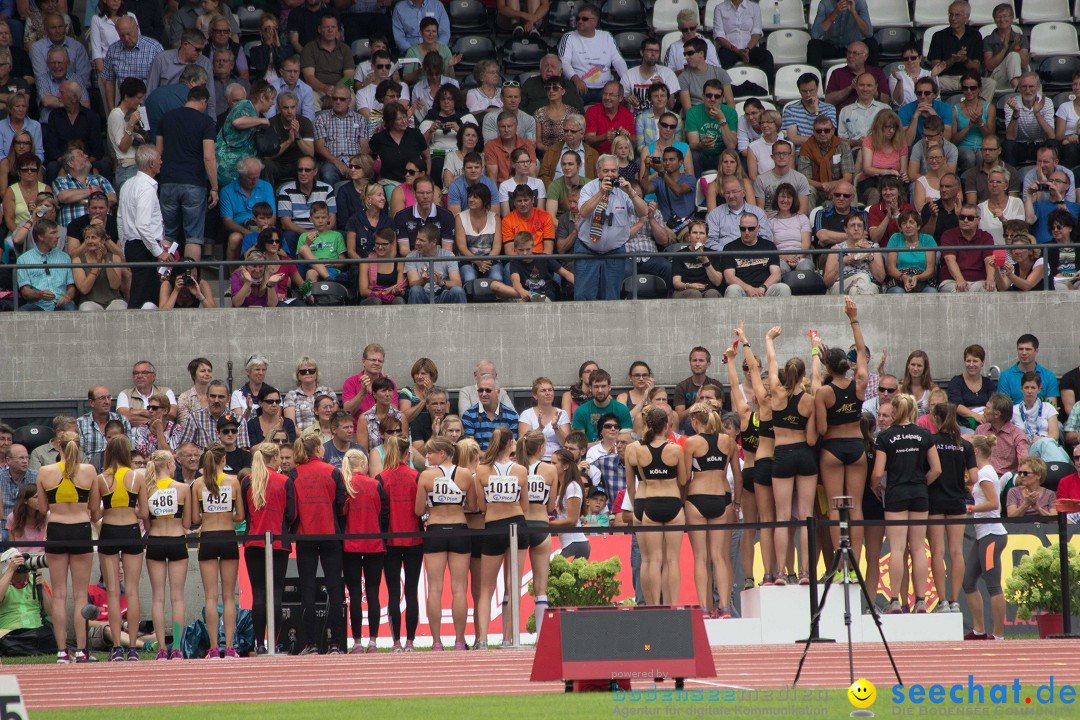 Deutsche Leichtathletik-Meisterschaften 2014: Ulm an der Donau, 27.07.2014