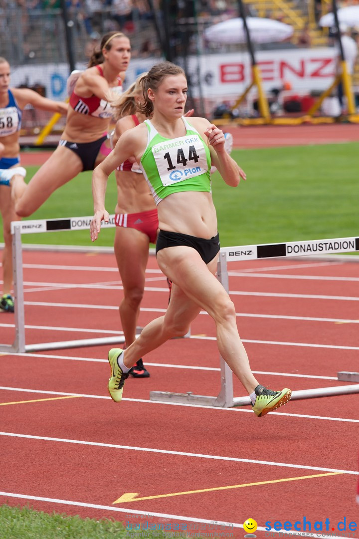 Deutsche Leichtathletik-Meisterschaften 2014: Ulm an der Donau, 27.07.2014