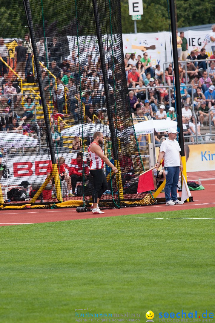 Deutsche Leichtathletik-Meisterschaften 2014: Ulm an der Donau, 27.07.2014