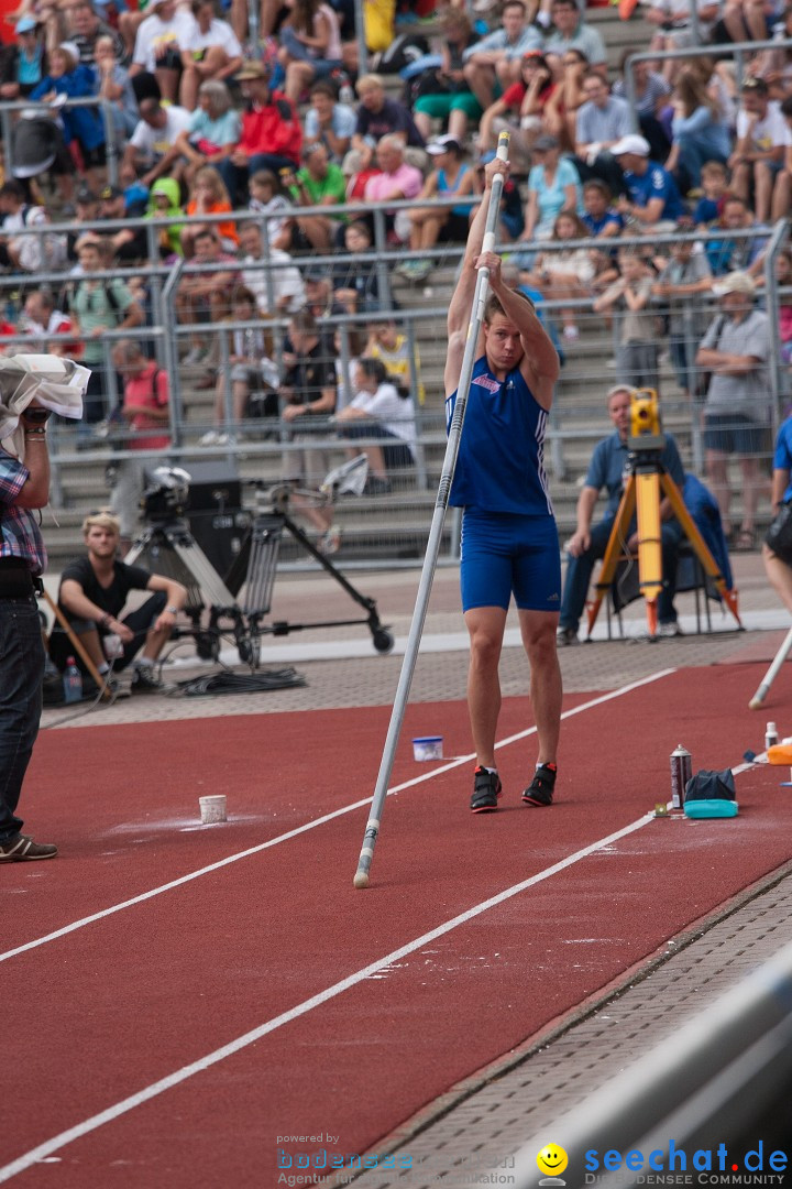 Deutsche Leichtathletik-Meisterschaften 2014: Ulm an der Donau, 27.07.2014