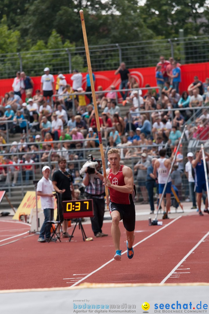 Deutsche Leichtathletik-Meisterschaften 2014: Ulm an der Donau, 27.07.2014