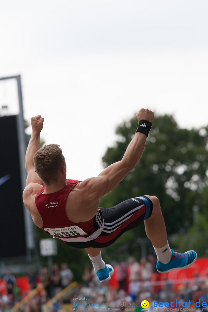 Deutsche Leichtathletik-Meisterschaften 2014: Ulm an der Donau, 27.07.2014