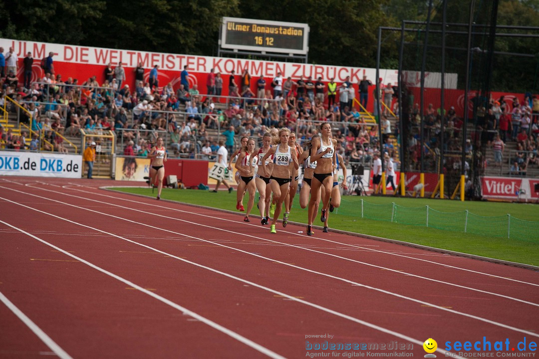 Deutsche Leichtathletik-Meisterschaften 2014: Ulm an der Donau, 27.07.2014