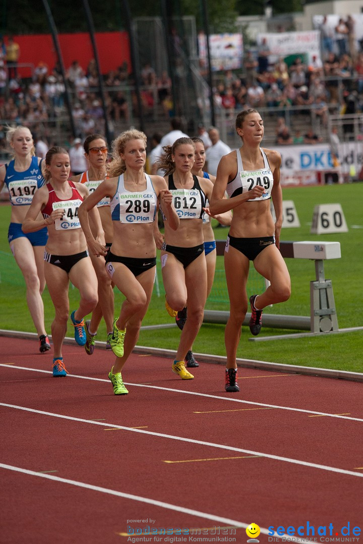 Deutsche Leichtathletik-Meisterschaften 2014: Ulm an der Donau, 27.07.2014