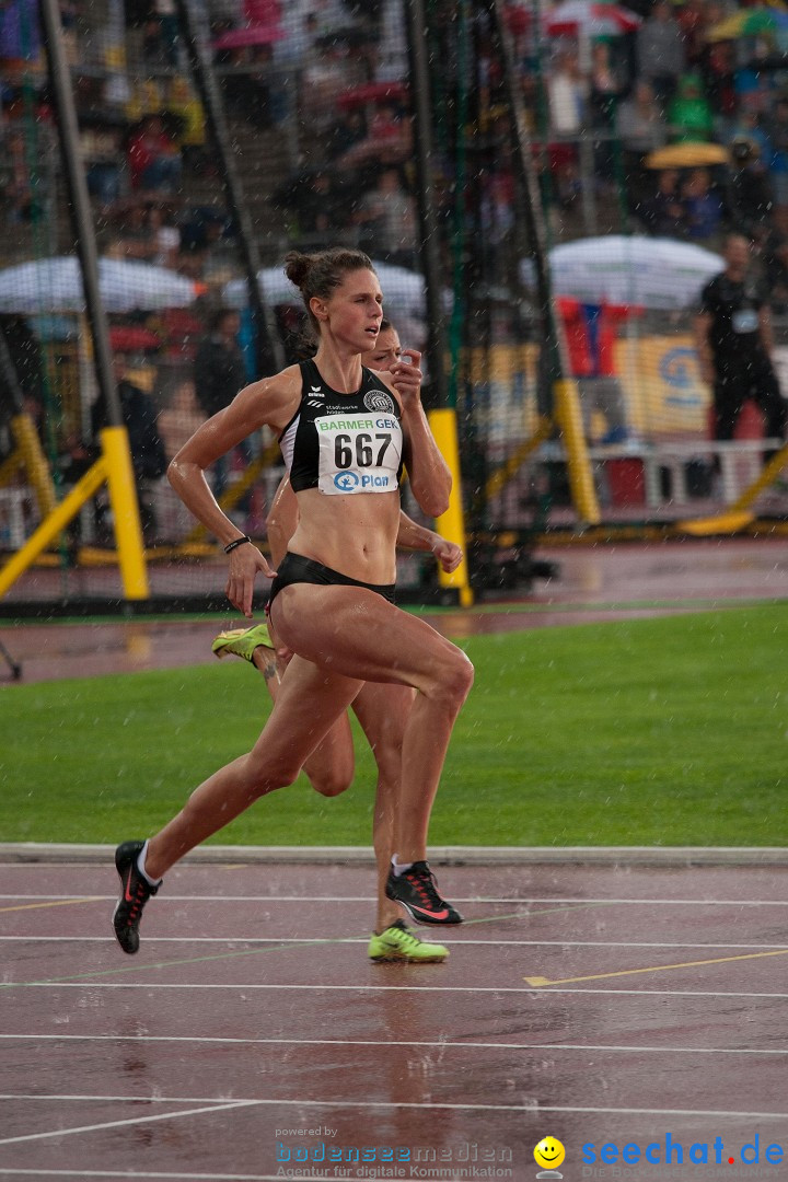 Deutsche Leichtathletik-Meisterschaften 2014: Ulm an der Donau, 27.07.2014