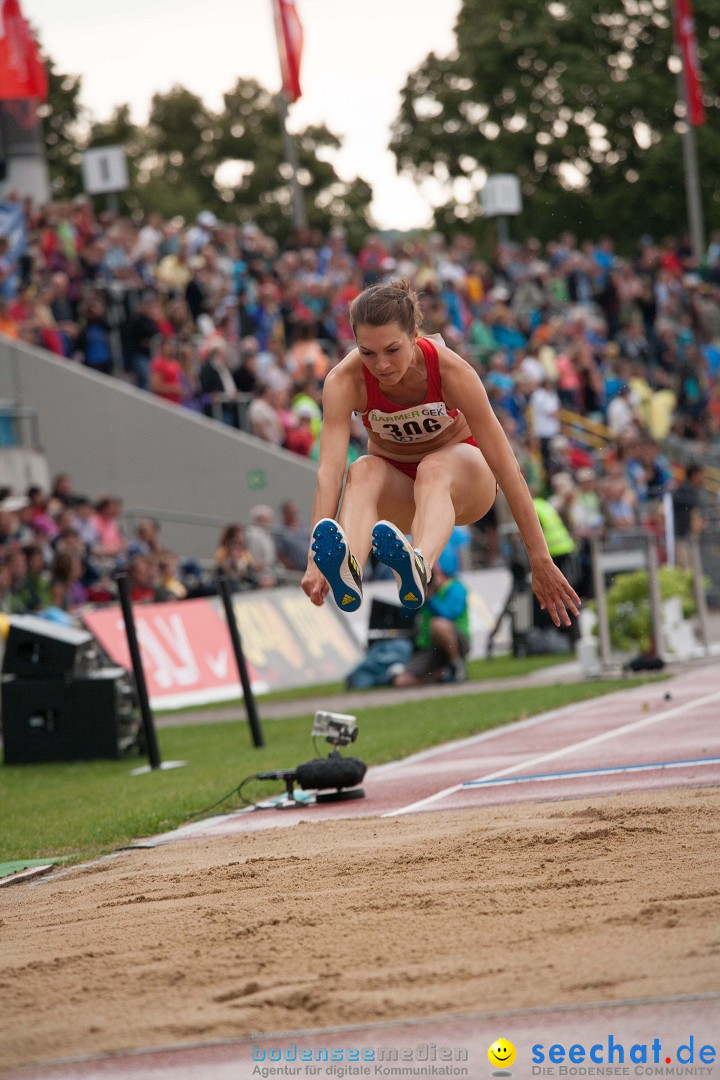 Deutsche Leichtathletik-Meisterschaften 2014: Ulm an der Donau, 27.07.2014