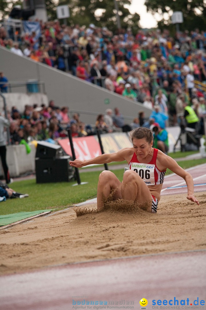 Deutsche Leichtathletik-Meisterschaften 2014: Ulm an der Donau, 27.07.2014