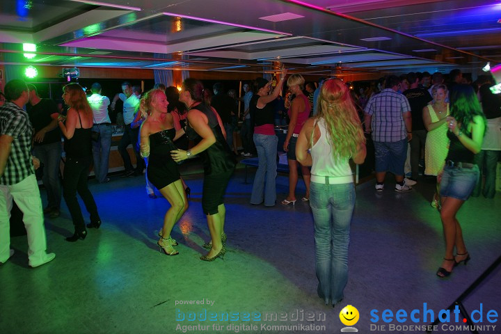 Partyschiff - Edenparty am 15.08.2009 in Friedrichshafen