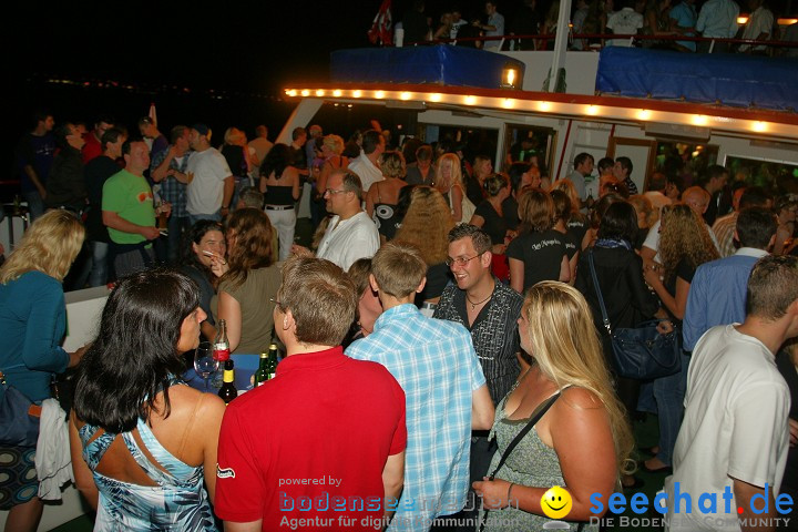 Partyschiff - Edenparty am 15.08.2009 in Friedrichshafen