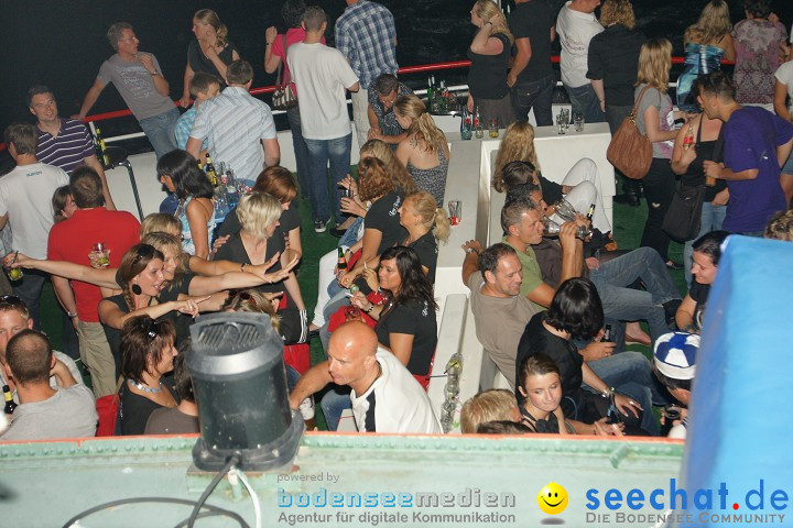 Partyschiff - Edenparty am 15.08.2009 in Friedrichshafen