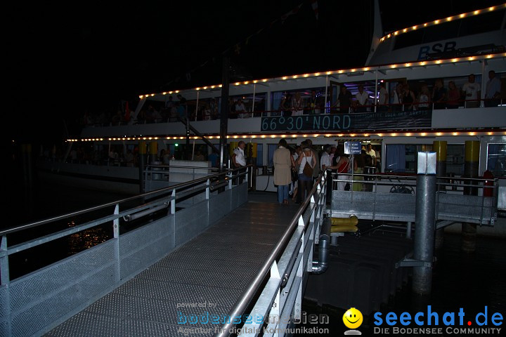 Partyschiff - Edenparty am 15.08.2009 in Friedrichshafen