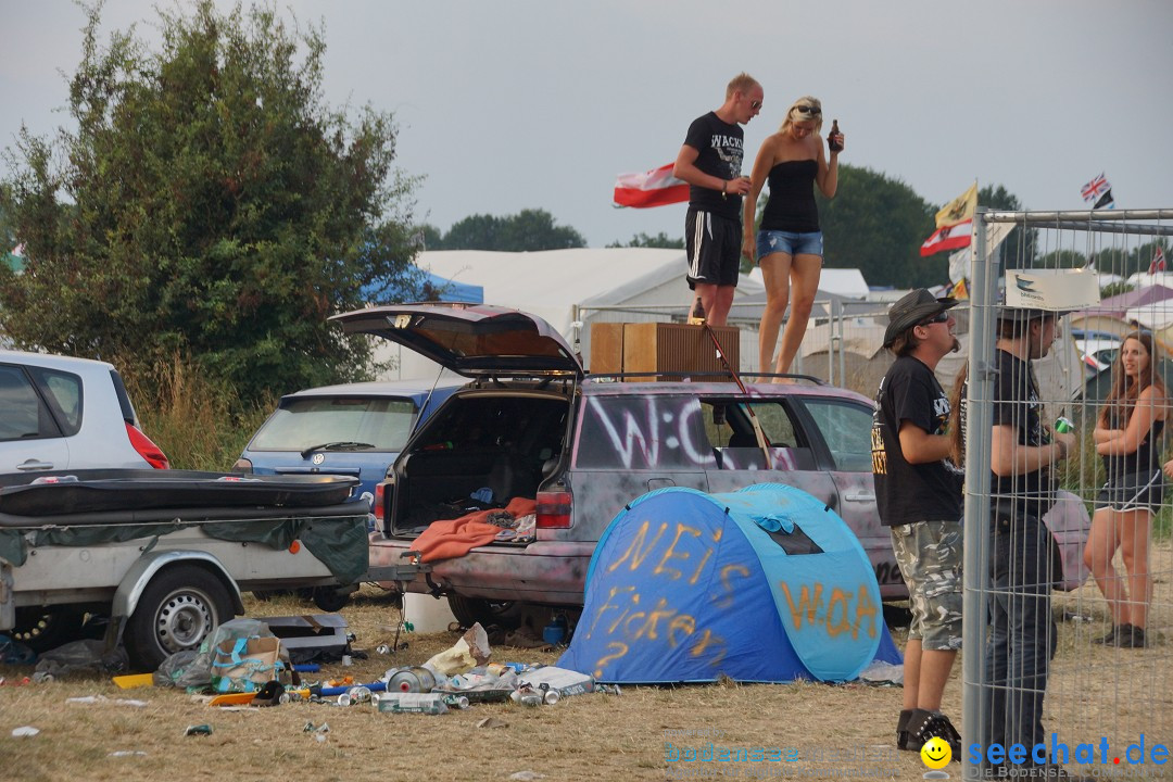 WACKEN Open Air: Finale mit Kreator und Megadeth: Wacken, 02.08.2014