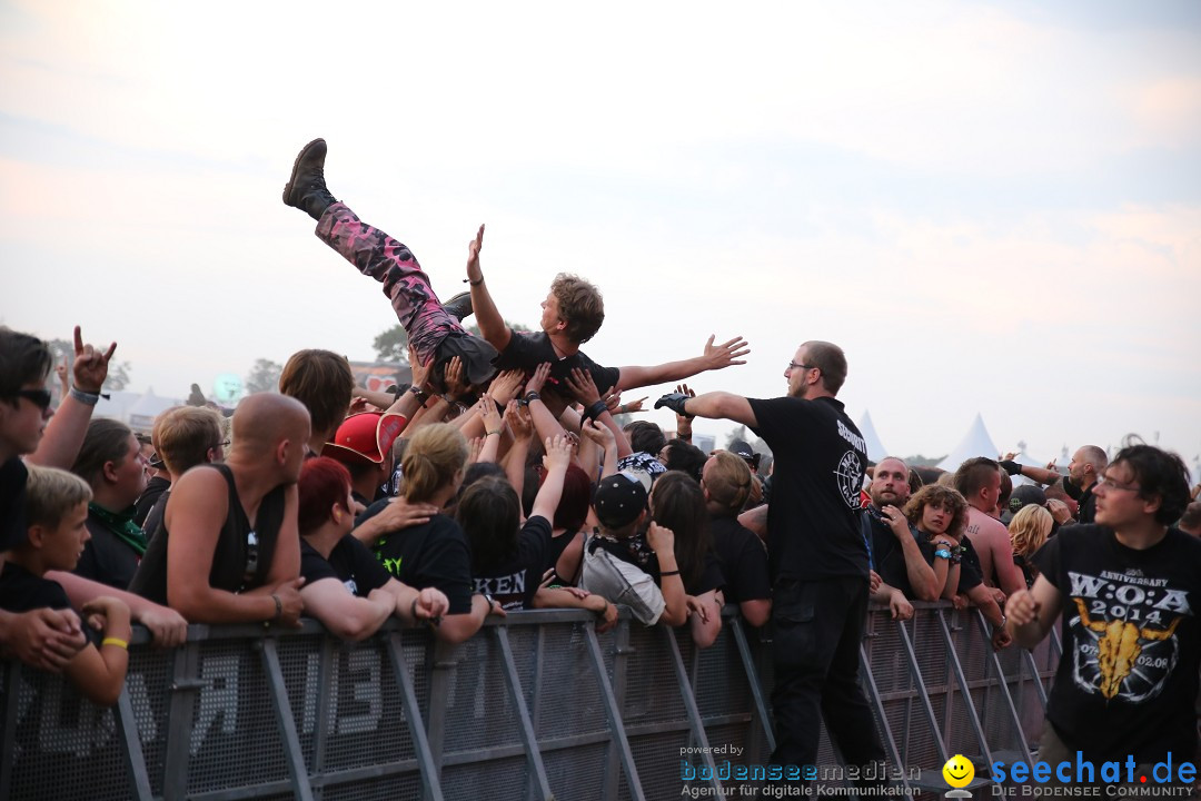 WACKEN Open Air: Finale mit Kreator und Megadeth: Wacken, 02.08.2014