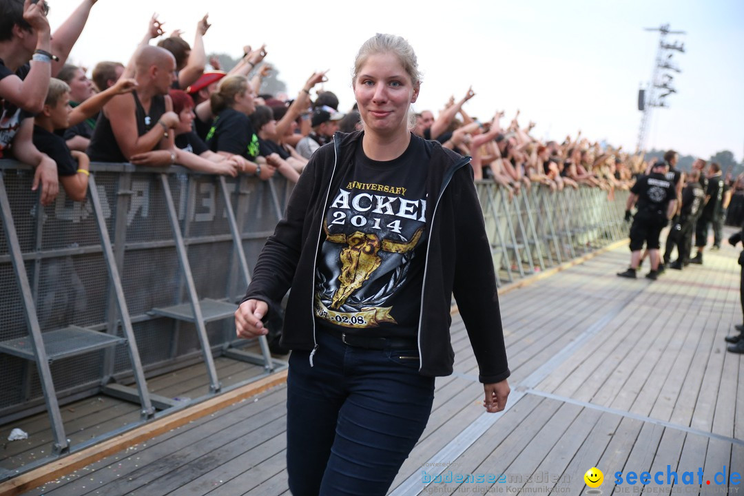 WACKEN Open Air: Finale mit Kreator und Megadeth: Wacken, 02.08.2014