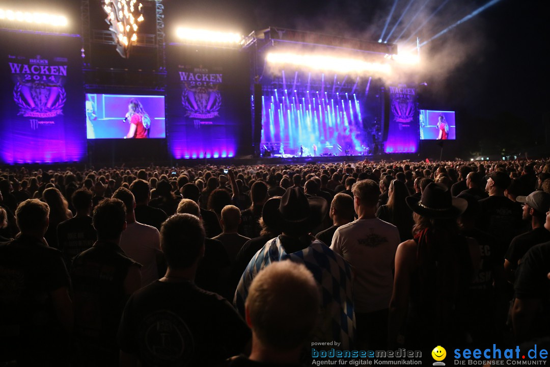 WACKEN Open Air: Finale mit Kreator und Megadeth: Wacken, 02.08.2014