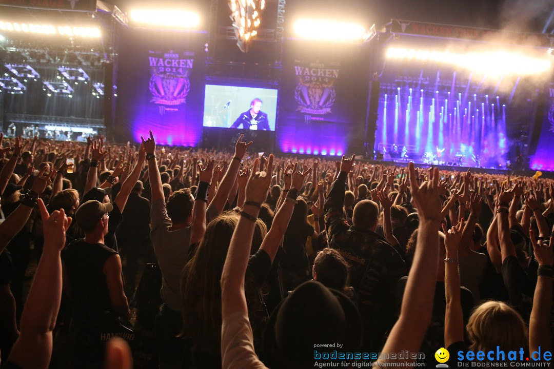 WACKEN Open Air: Finale mit Kreator und Megadeth: Wacken, 02.08.2014