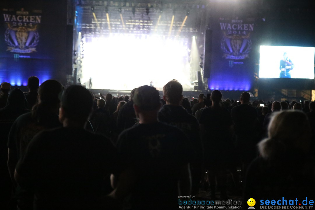 WACKEN Open Air: Finale mit Kreator und Megadeth: Wacken, 02.08.2014