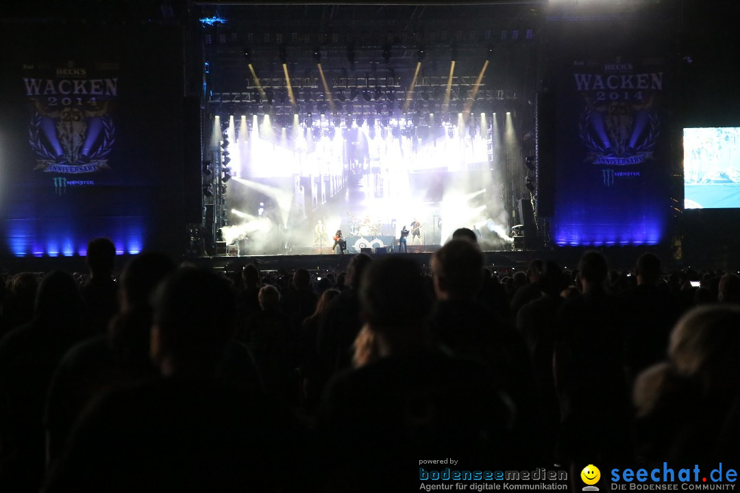 WACKEN Open Air: Finale mit Kreator und Megadeth: Wacken, 02.08.2014