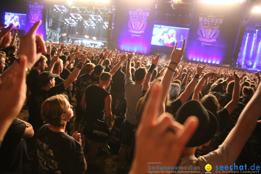 WACKEN Open Air: Finale mit Kreator und Megadeth: Wacken, 02.08.2014