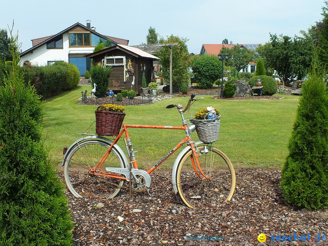 Flohmarkt und Fest: Oggelshausen in Oberschwaben, 02.08.2014