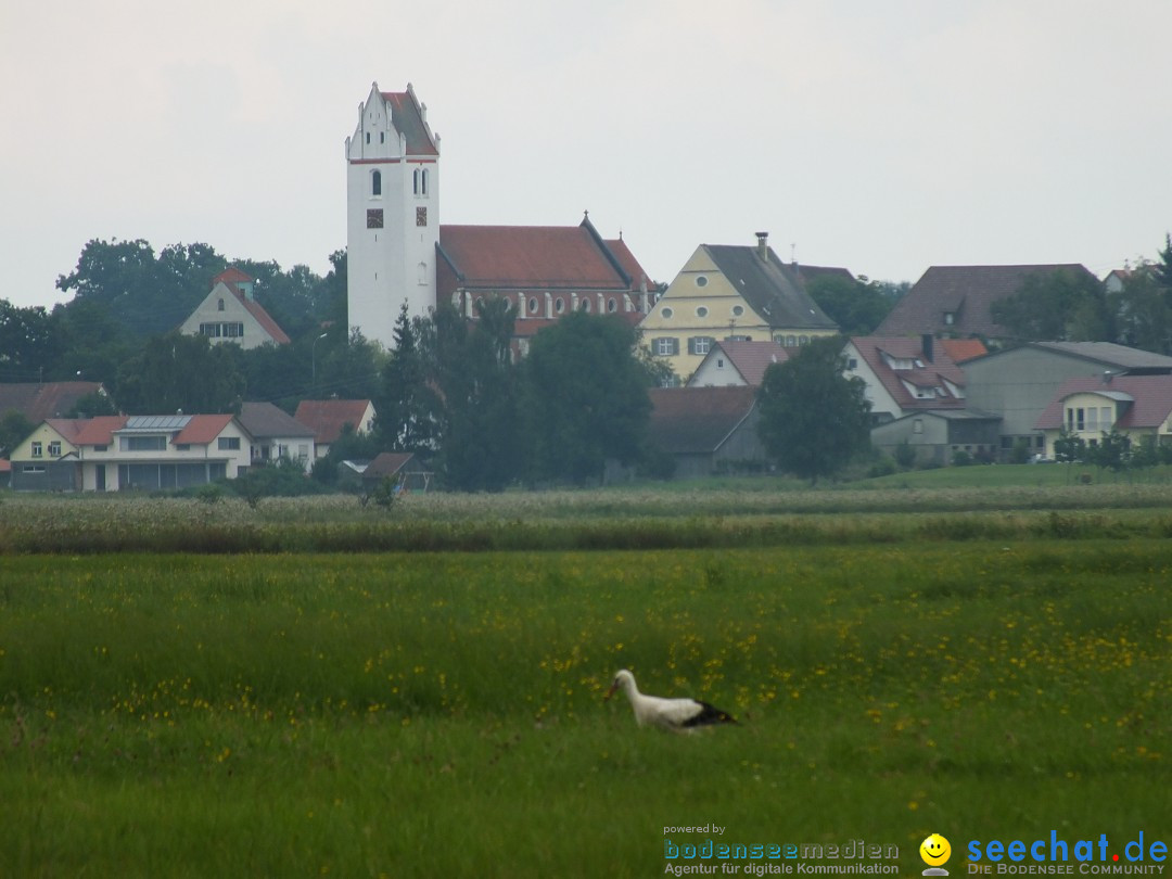 Flohmarkt und Fest: Oggelshausen in Oberschwaben, 02.08.2014